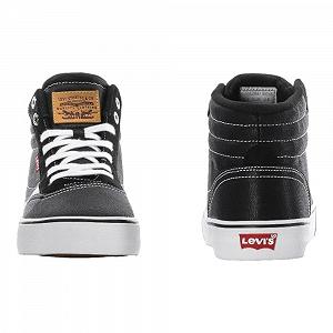 Кросівки Levis Lance Mid Canvas Ct Black 519284-06A1 42.5 synthetic.ua - Фото 1
