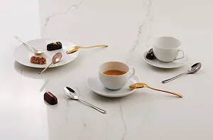 Ложки для еспресо/ложка для мокко Rosenthal Sambonet Taste Multicoloured Нержавіюча сталь (набір 6 шт) ціна на synthetic.ua - Фото 1 Ложки для еспресо/ложка для мокко Rosenthal Sambonet Taste Multicoloured Нержавіюча сталь (набір 6 шт) synthetic.ua - Фото 1