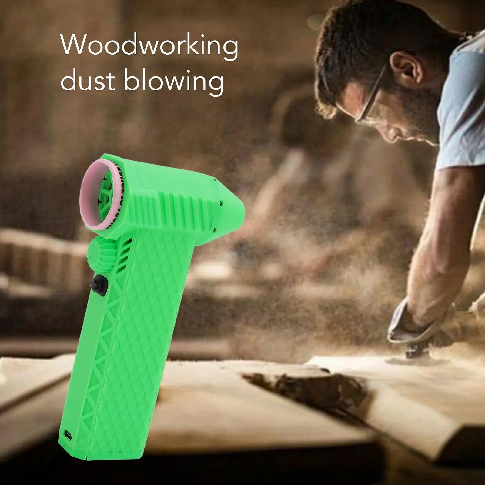 Аккумуляторный воздуходувка 200 000 RPM 16 000 mAh Jet Dry Blower для чистки ПК и клавиатур, фото №3