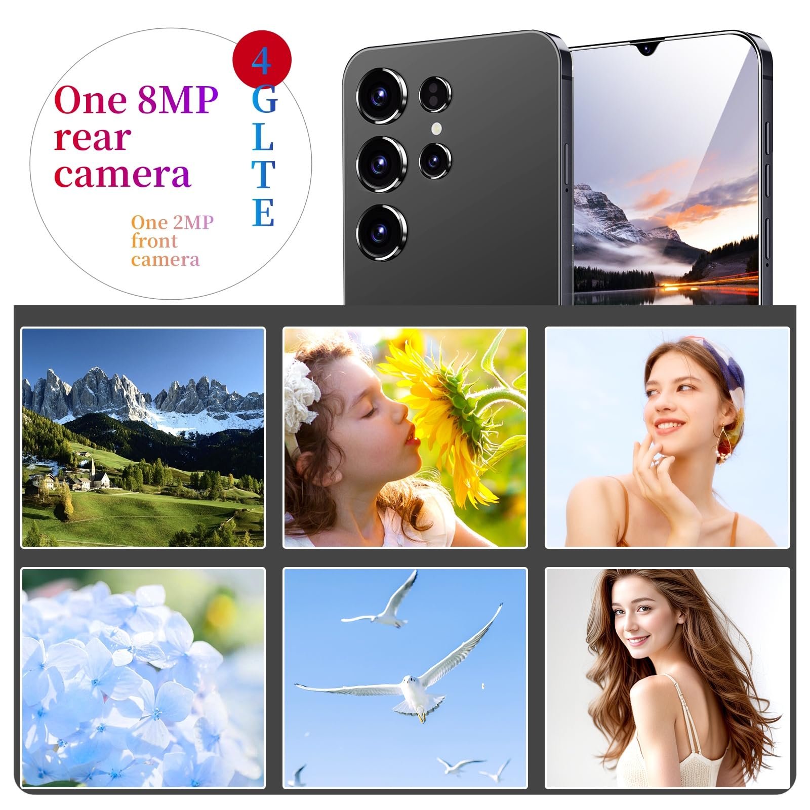 Смартфон Android 6.3" 2/16GB 4G Dual SIM Purple, фото №7
