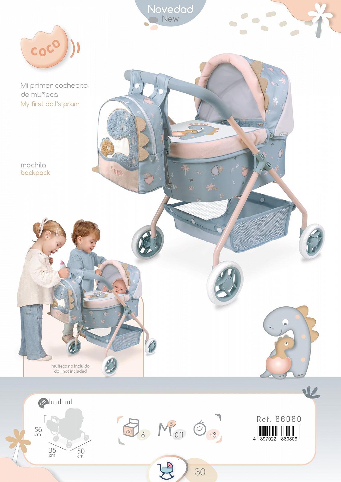 Коляска DeCuevas Coco 86080 My First Car, фото №7