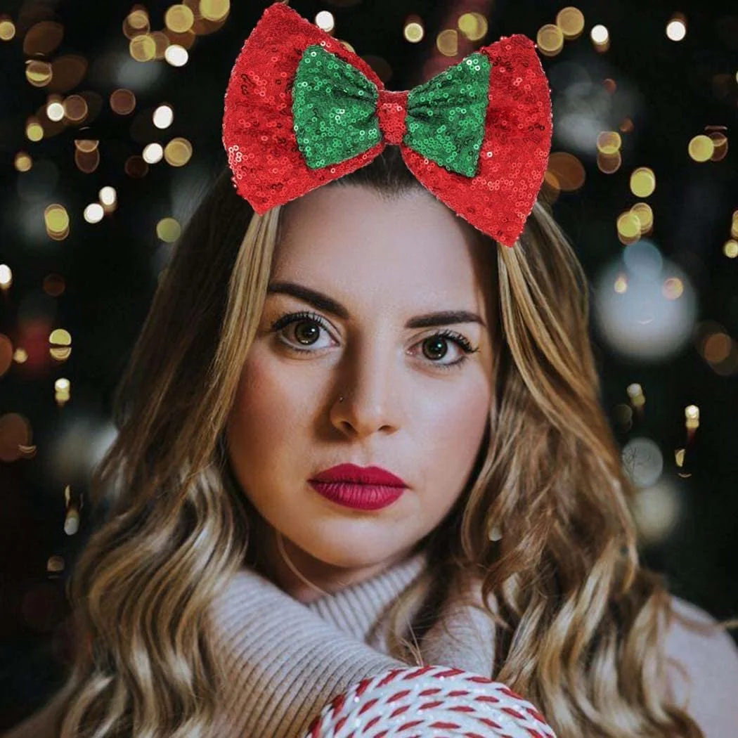 Обруч Reaky Бант Блестки, фото №3