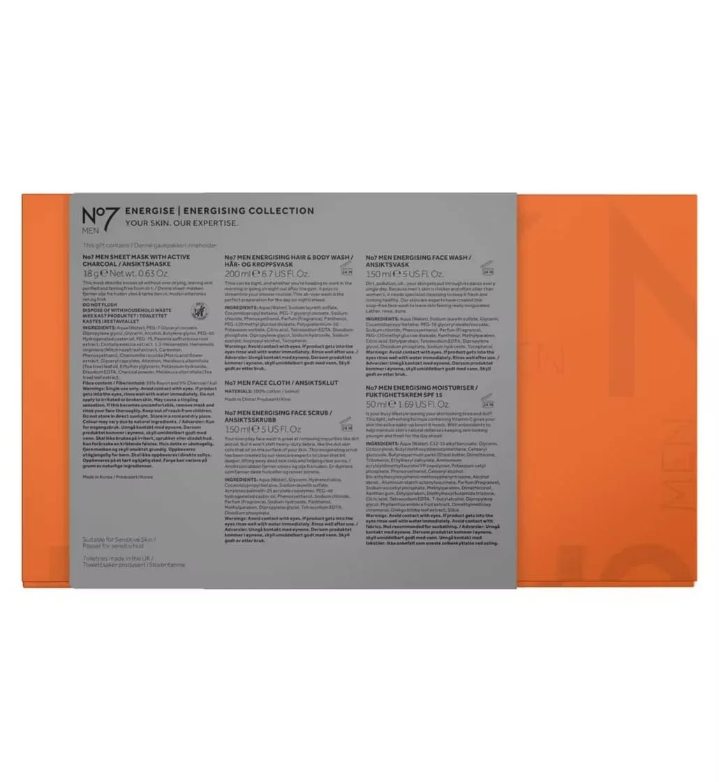 Набір No7 Men Energising Collection, фото №4