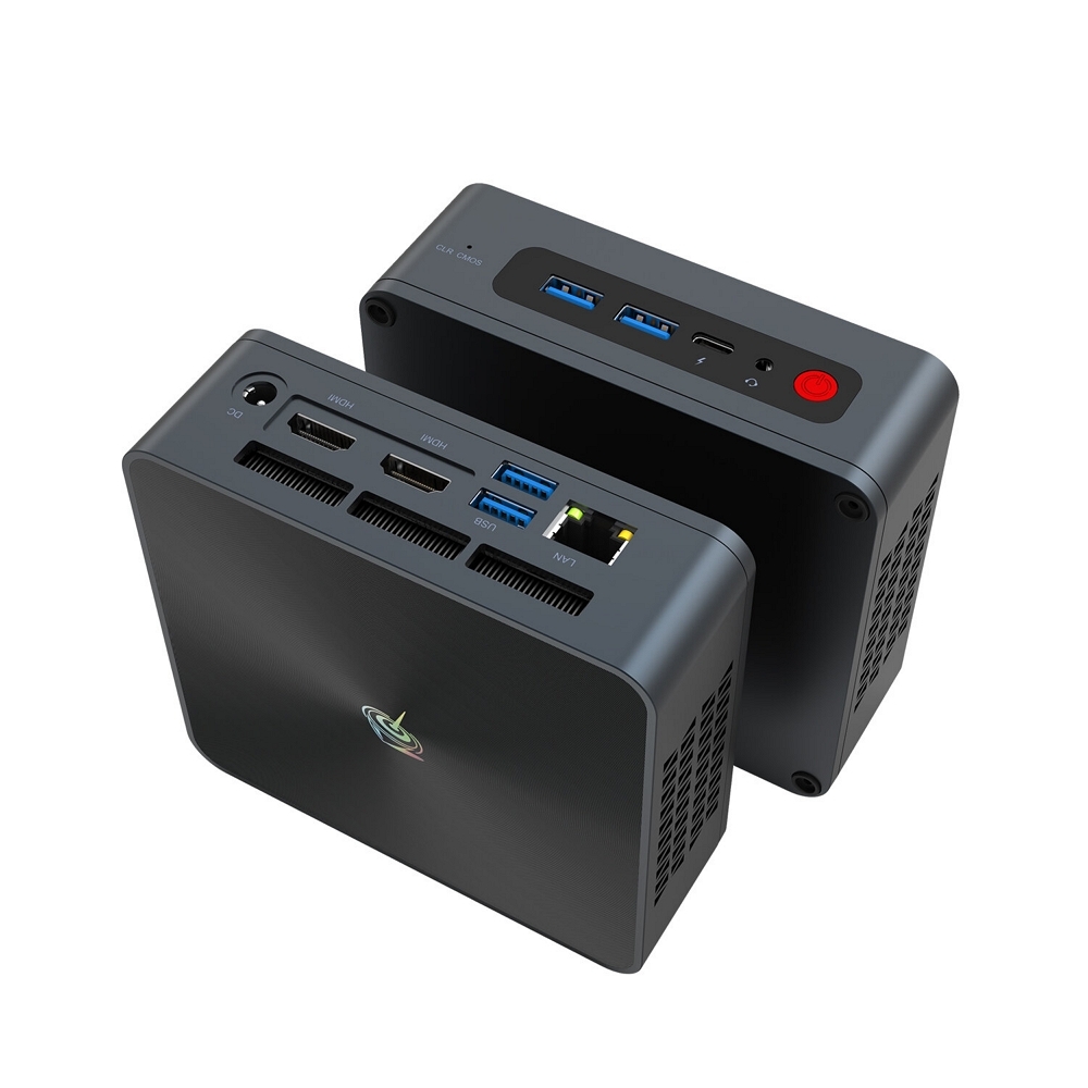 Міні ПК Beelink SEI8 / Intel Core i5-8279U / RAM 16GB / SSD 512GB / Intel Iris Plus Graphics 655 / 2 x HDMI / LAN /  Wi-Fi 5 / Bluetooth 4.2 / Windows 11 / Сірий, фото №3