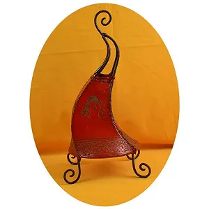 Настільна лампа Simandra Oriental Coq Gecko 40 см Червоний synthetic.ua - Фото 1