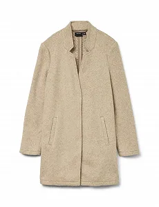 Пальто VERO MODA VMBrushedkatrine Жіноче Коротка Куртка-піджак з коміром-стійкою - Фото 1