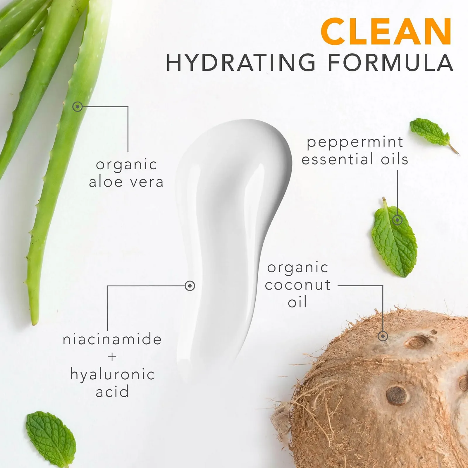 Зволожуючий крем для обличчя Organic & Natural Daily Face Moisture Cream для чутливої, жирної або комбінованої шкіри, фото №5
