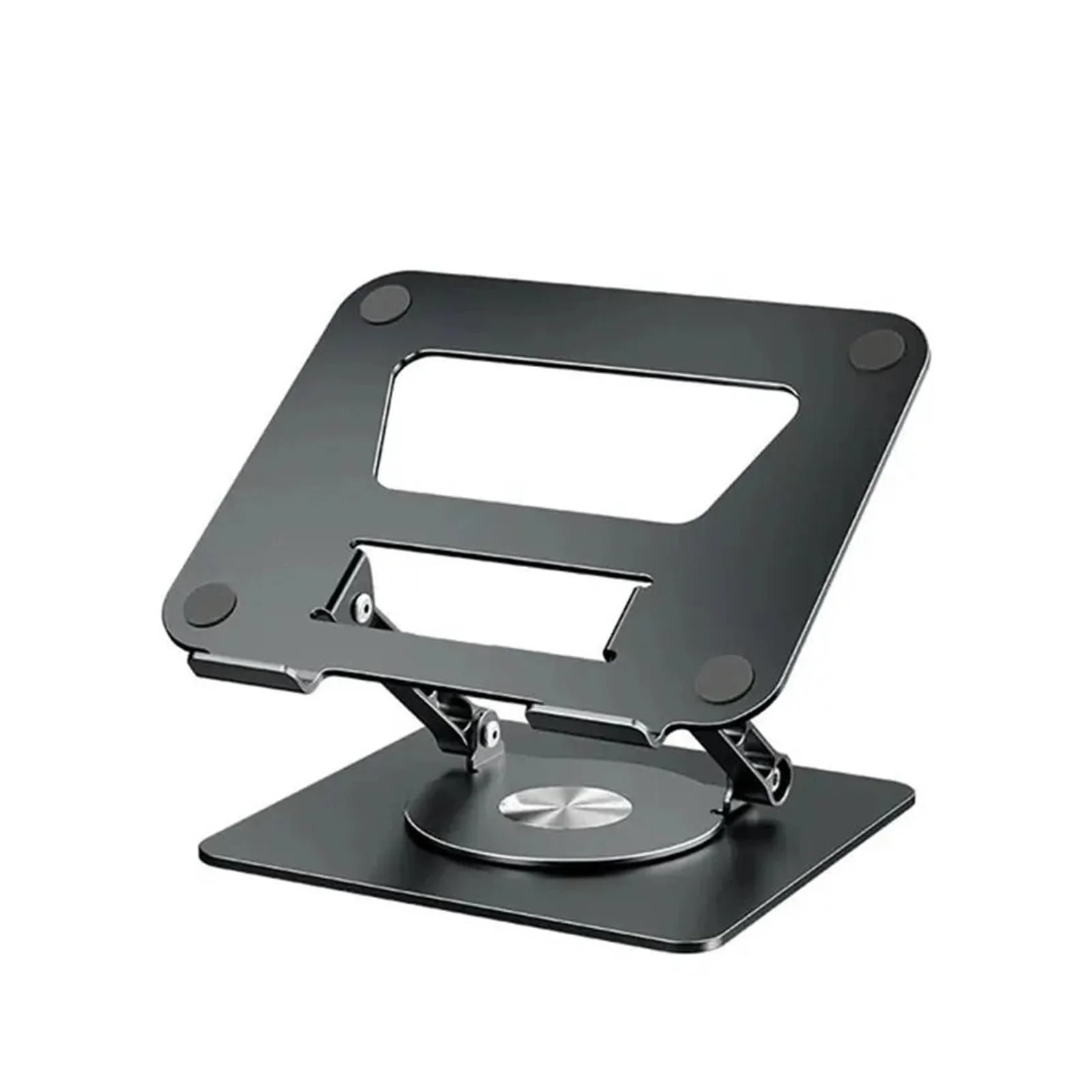 Подставка для ноутбука Алюминиевый сплав Складная Подставка для планшета Вращающаяся Подставка для ноутбука Портативный Складной держатель Поддержка охлаждения, фото №1