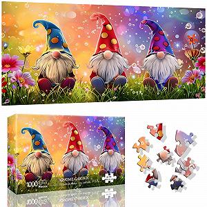 Пазл VAIIEYO Гном 1000 елементів 41 x 80 см - Фото 1
