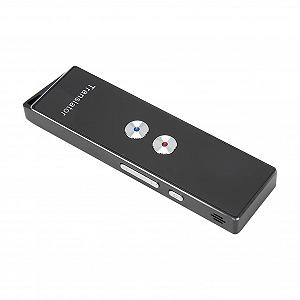 Переводчик Tnfeeon Голосовой портативный устройство Smart Voice Tractor 74 языка Двусторонний перевод Черный synthetic.ua - Фото 1