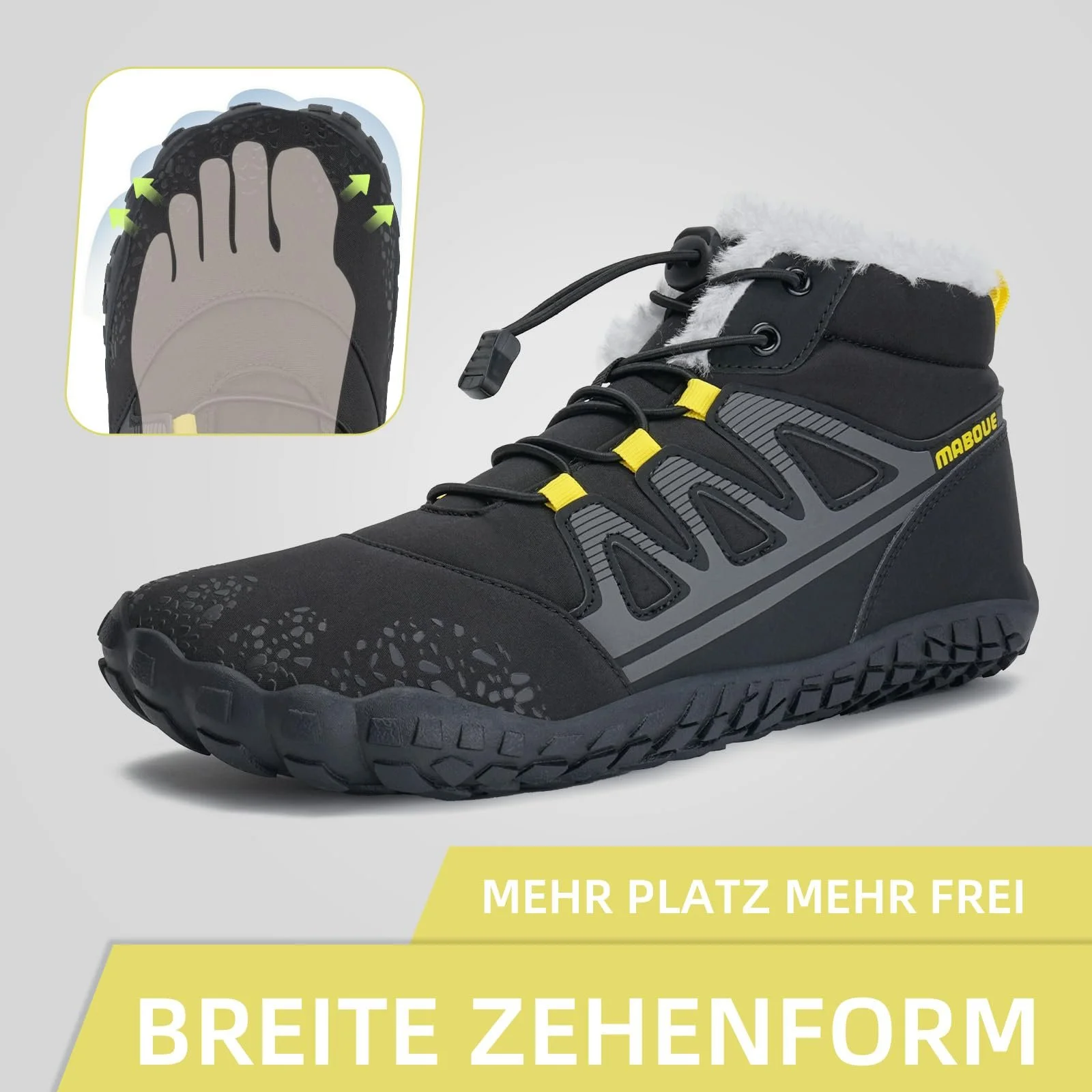 Черевики Mabove зимові для трейлраннінгу чоловічі та, фото №3