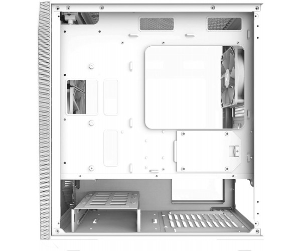 Zalman Корпус Z1 Iceberg без БЖ 2xUSB3.0, 1xUSB2.0, 3x120mm Black fans TG Side Panel mATX Whiteй, фото №4