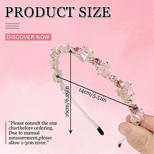 Винтажный обруч для волос с кристаллами synthetic.ua - Фото 1