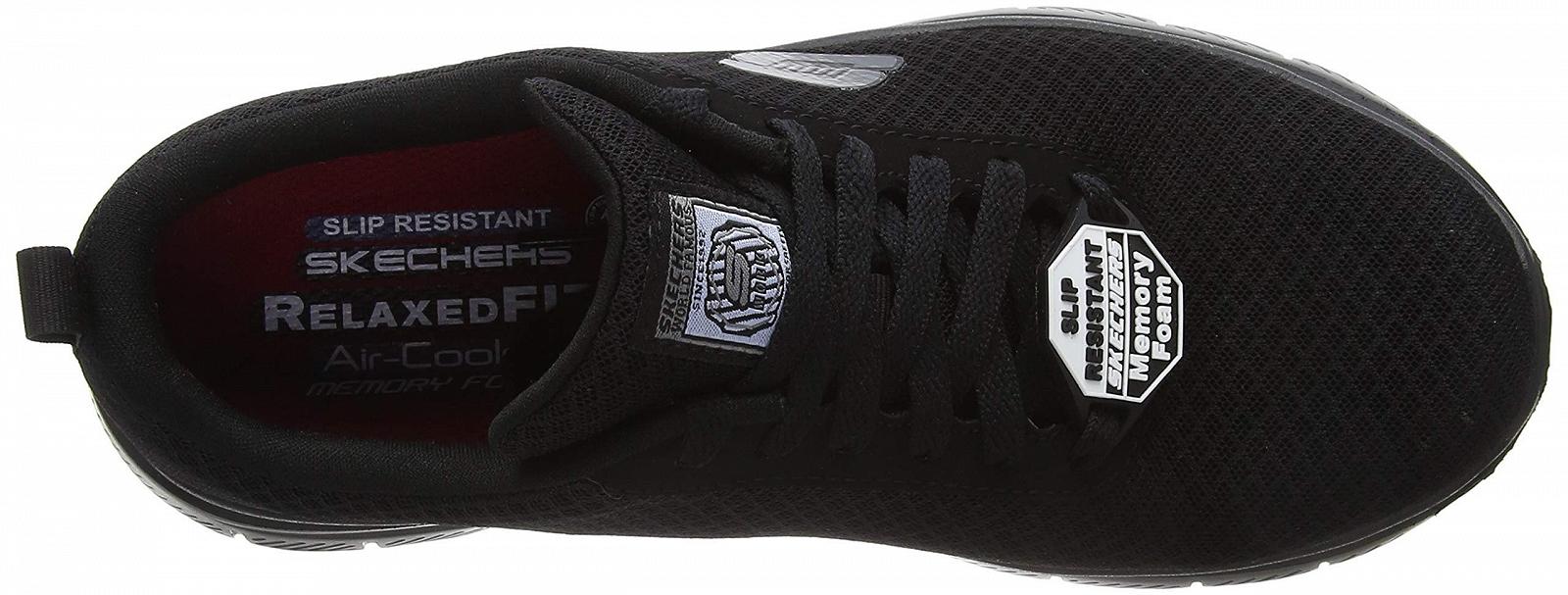 Кроссовки Skechers 77125 Blk Черные Мужские Memory Foam Черный, фото №5