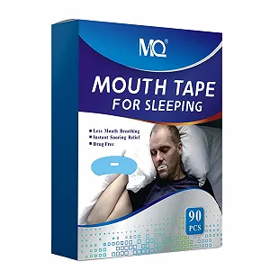 Смужки від хропіння 90 шт. для рота, пластир для сну, покращує нічний сон - Фото 1
