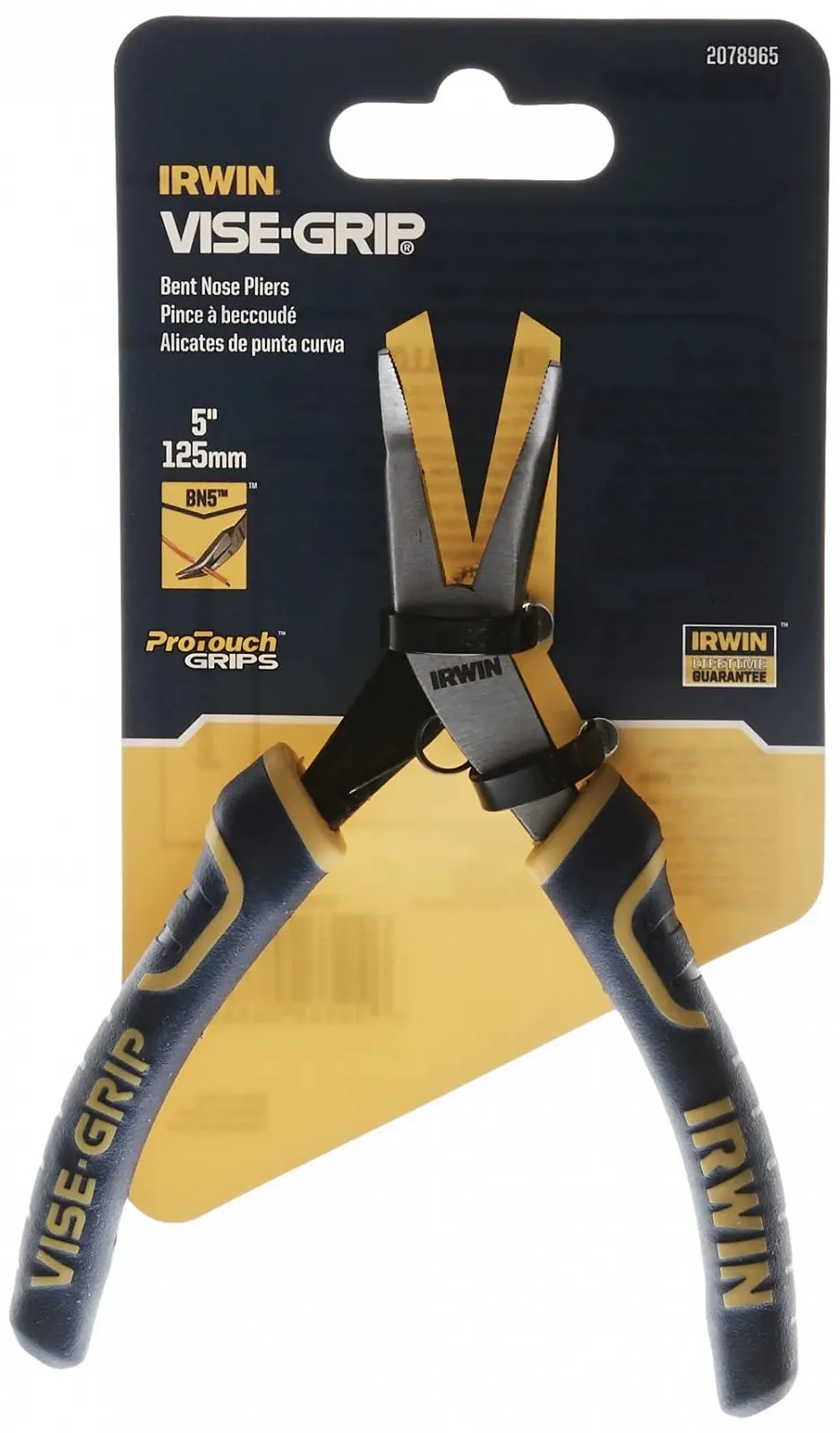 Плоскогубцы IRWIN VISE-GRIP Изогнутые Губки с Пружиной, 12,7 см, фото №2