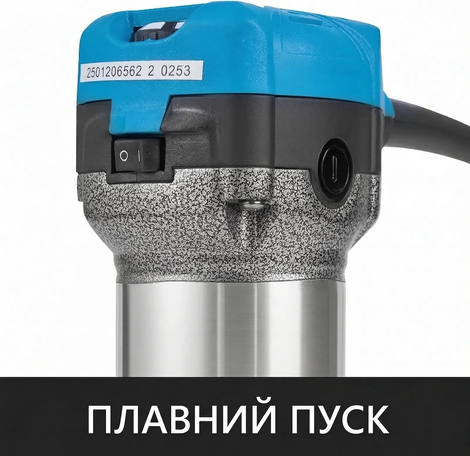 Фрезер по дереву VEVOR  710 Вт / 10 000–30 000 об/хв / цанги 1/4" і 3/8" / алюмінієвий корпус / Сірий, фото №6