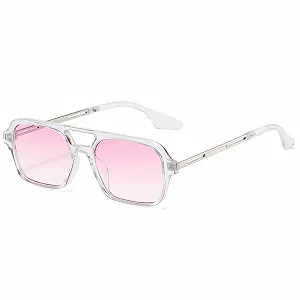 Модные винтажные квадратные солнцезащитные очки для мужчин и женщин WDZAYXC - Фото 1