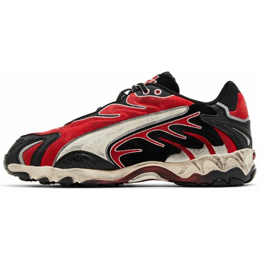 Кроссовки A$AP Rocky x Inhale Distressed Pack Model Black Pop Red размер 44.5, фото №1