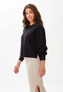 Женский свитер джемпер Les Lunes The Nola Sweater Black - S цена на synthetic.ua - Фото 1 Женский свитер джемпер Les Lunes The Nola Sweater Black - S synthetic.ua - Фото 1