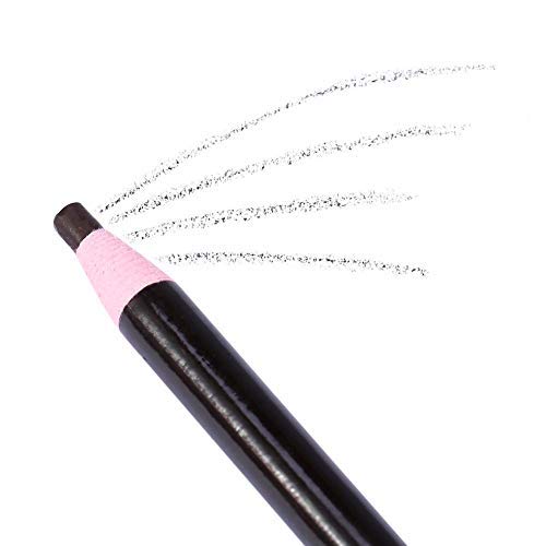 Олівець для брів Waterproof Tattoo Pencil Definer Single Head без точила 12 Pieces Coffee, фото №1