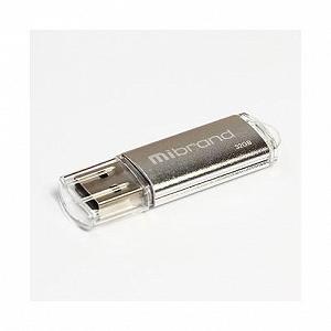 USB флеш-накопичувач Mibrand 32GB Cougar Silver 2.0 MI2.0/CU32P1S - Фото 1