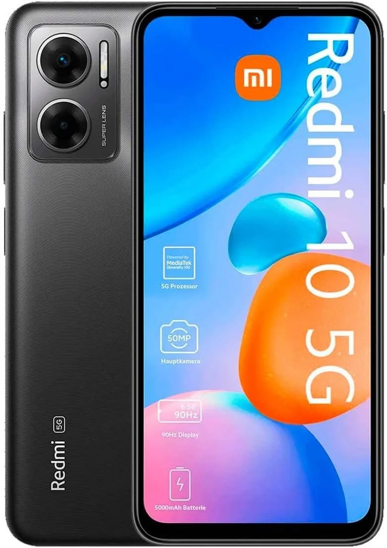 Смартфон Xiaomi Redmi 10 5G 4/128 GB Dual SIM Graphite Grey, фото №1