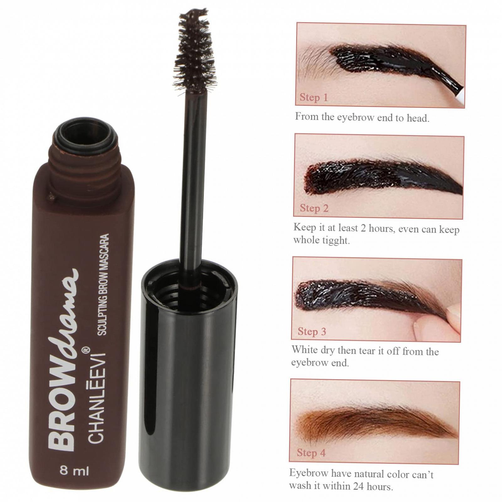 Гель-крем для брів HONMEET 3 x Трикольоровий, фото №6