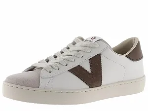 Кроссовки Victoria Berlin Кожа и Контрастные Детали и Сплит Кожаный Носок 1126142 - Фото 1