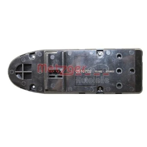 Перемикач склопідйомника METZGER 0916702 для BMW, з боку водія, передній, фото №2 Перемикач склопідйомника METZGER 0916702 для BMW, з боку водія, передній, фото №2