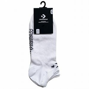 Шкарпетки Converse Низькі 3 пари - До щиколотки - Гладкий шов на пальцях - Бавовна - Унісекс Білий, 35-38 synthetic.ua - Фото 1