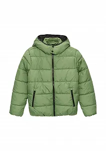 Куртка s.Oliver для хлопчиків стьобана з капюшоном - Фото 1