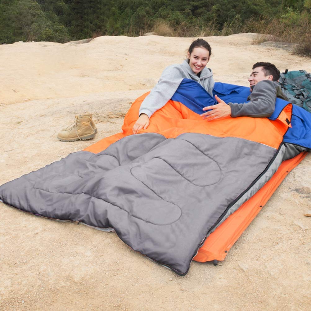 Двомісний спальний мішок MYVVKIA для кемпінгу Легкий Компактний, фото №3