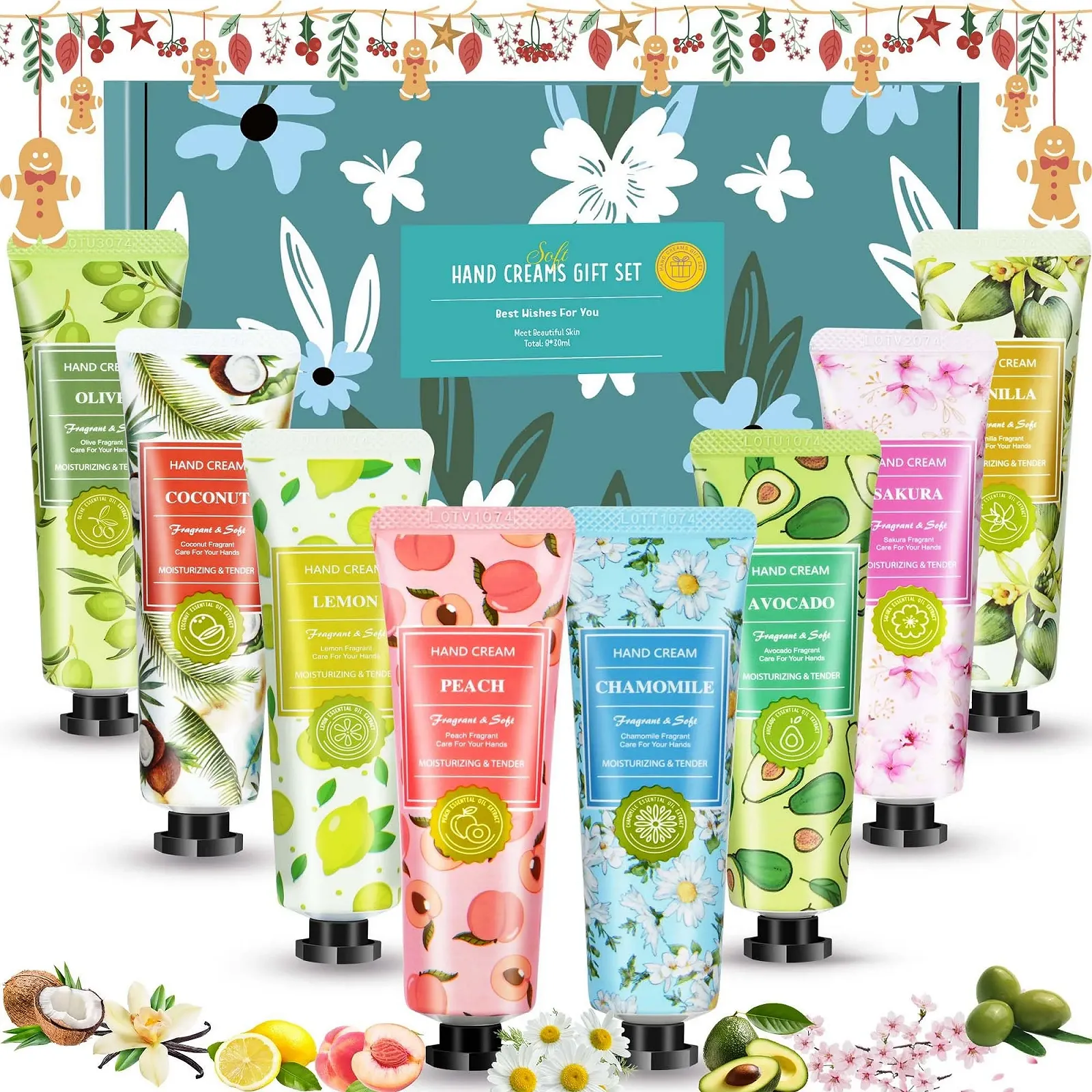 Крем для рук 8 x 30 мл Міні-набір кремів для рук для жінок Сухі потріскані руки, фото №1 Крем для рук 8 x 30 мл Міні-набір кремів для рук для жінок Сухі потріскані руки, фото №1