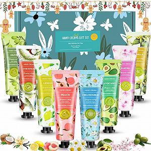 Крем для рук 8 x 30 мл Міні-набір кремів для рук для жінок Сухі потріскані руки - Фото 1