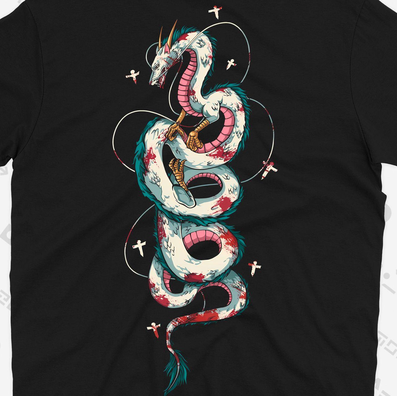 Футболка Аниме Унесённые призраками Spirited Away TH163 L, фото №4 Футболка Аниме Унесённые призраками Spirited Away TH163 L, фото №4