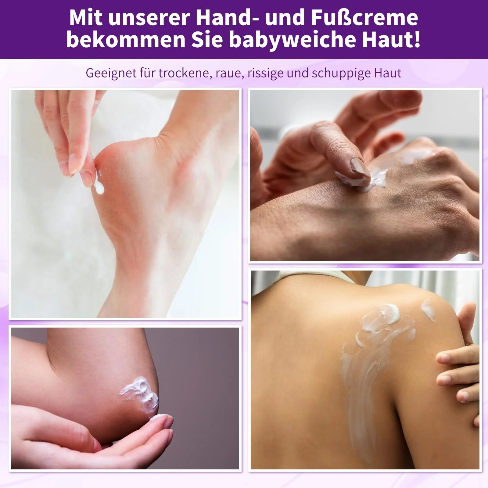 Крем для ухода за ногами Удаление мозолей Увлажняющий Лаванда 80 мл, фото №2 Крем для ухода за ногами Удаление мозолей Увлажняющий Лаванда 80 мл, фото №2