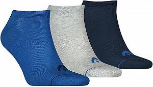 Шкарпетки Head SNEAKER 3PPK Синій, Сірий, Темно-синій  39-42 - Фото 1