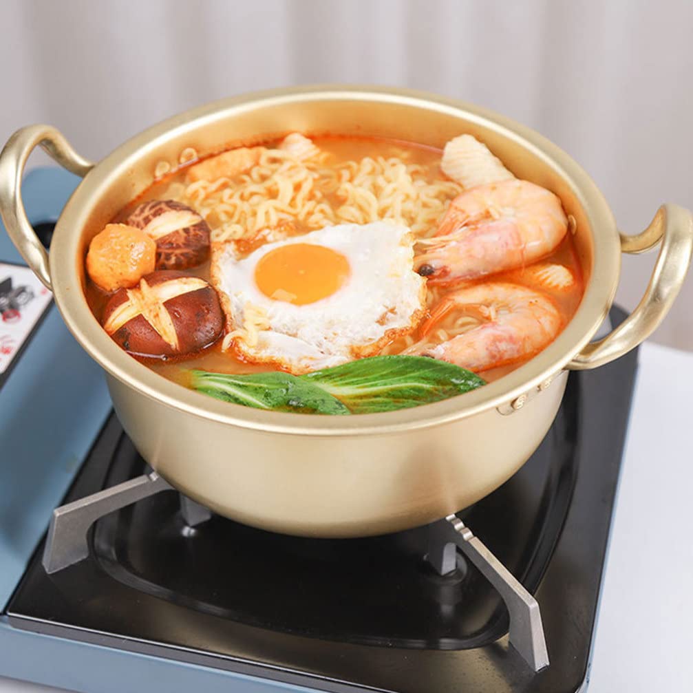 Каструля Kichvoe Ramen з Кришкою Алюмінієва для Кухні Із Ручкою 16 см, фото №4