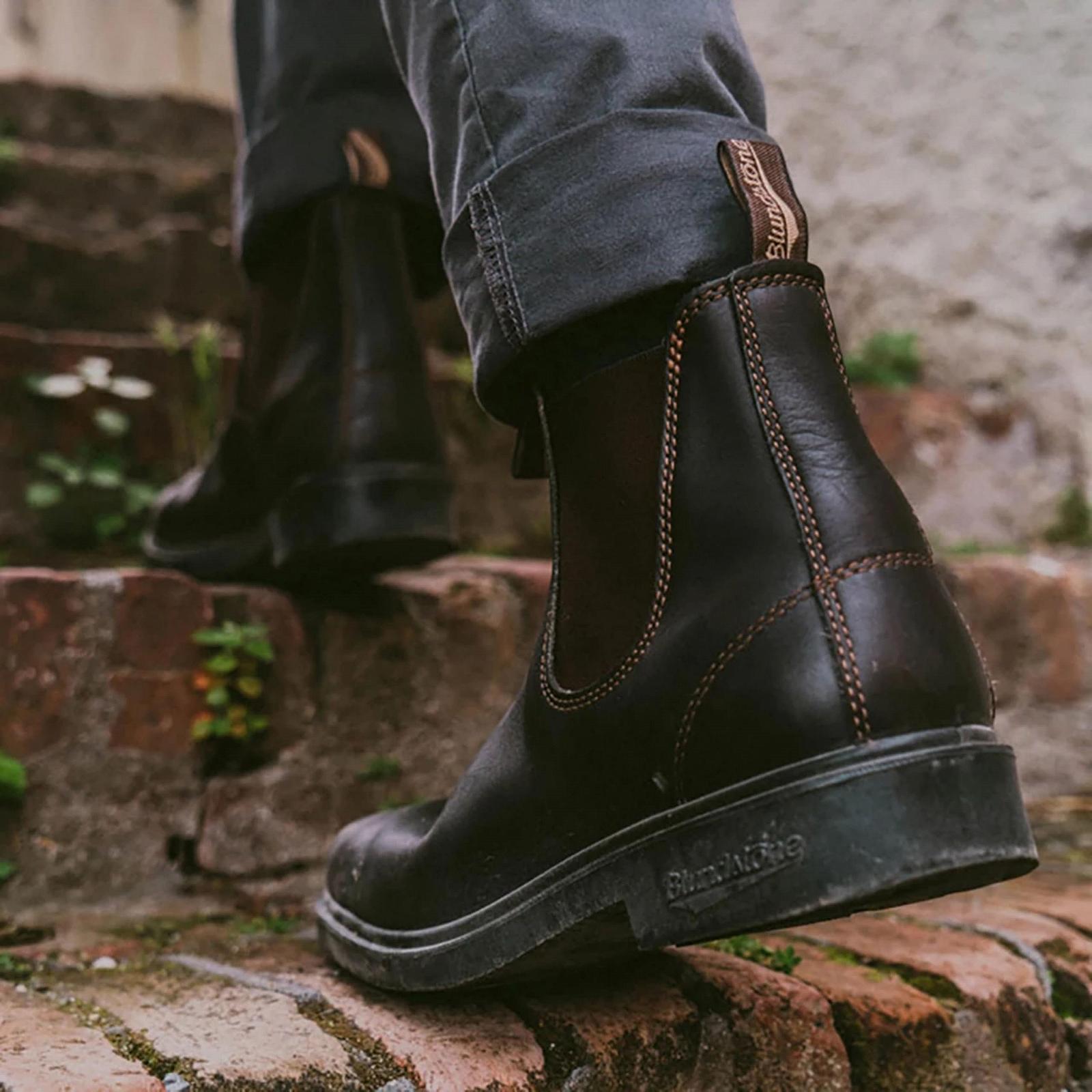Челси BLUNDSTONE Chisel Toe 1308 Мужские/Женские Черный, фото №12