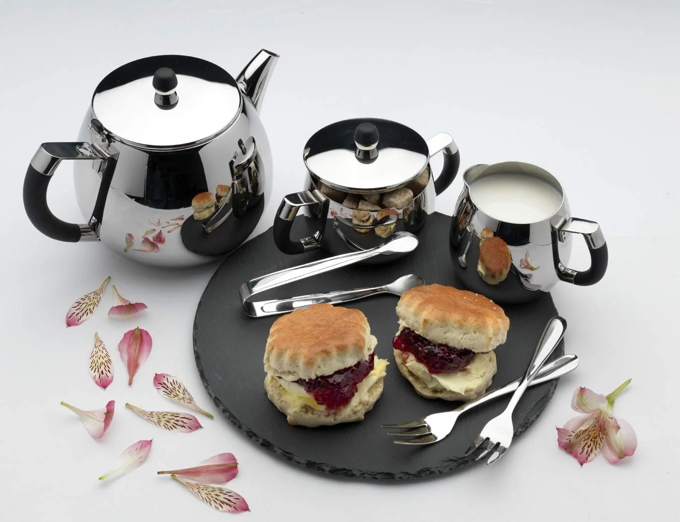 Чайник-заварник Grunwerg Подвійні стінки з фільтром-вставкою Нержавіюча сталь 18/10 1,0 л, фото №4