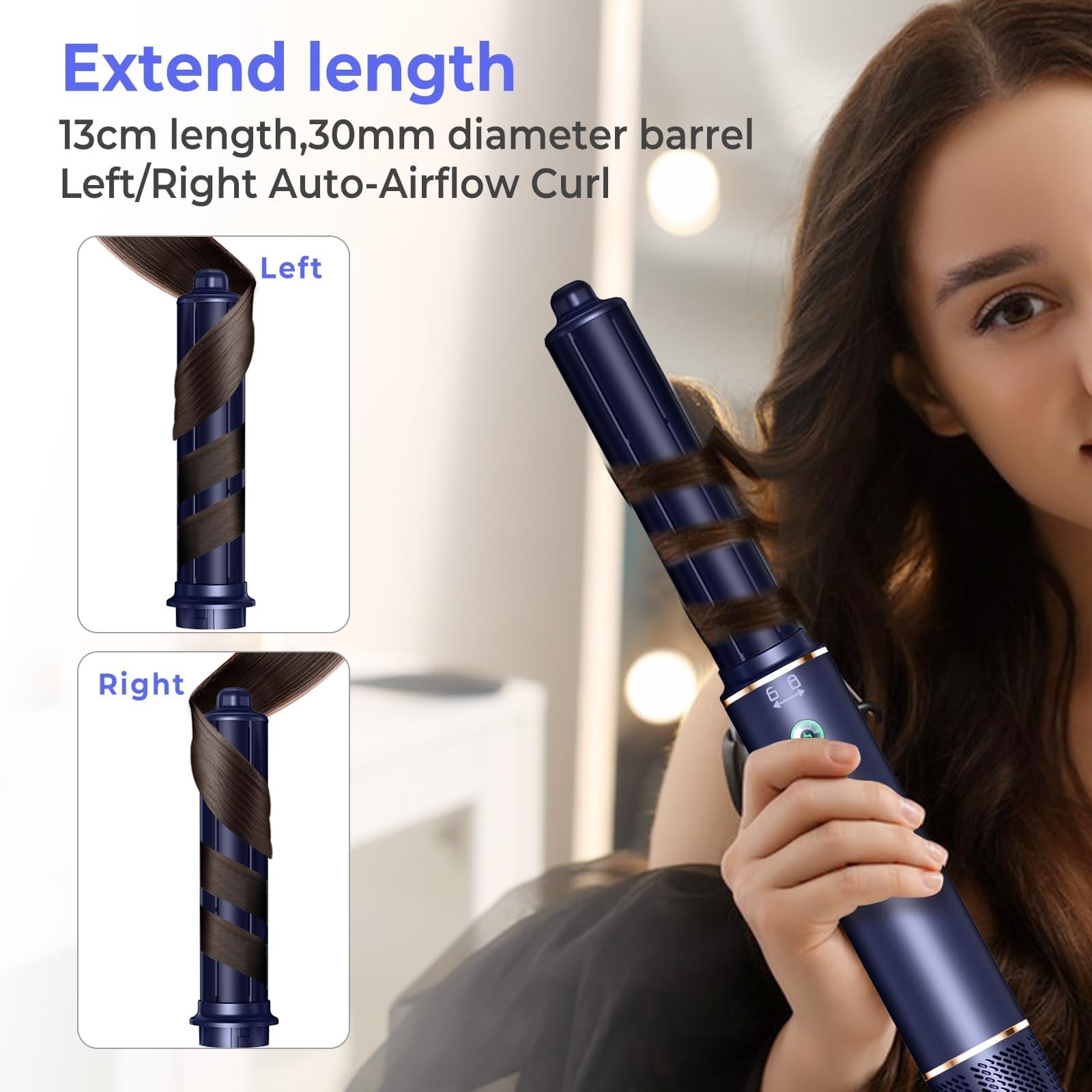 Мультистайлер MogaWave Air Styler 5-in-1 110000 RPM 20m/s 1000W 340g Lightweight, фото №6 Мультистайлер MogaWave Air Styler 5-in-1 110000 RPM 20m/s 1000W 340g Lightweight, фото №6