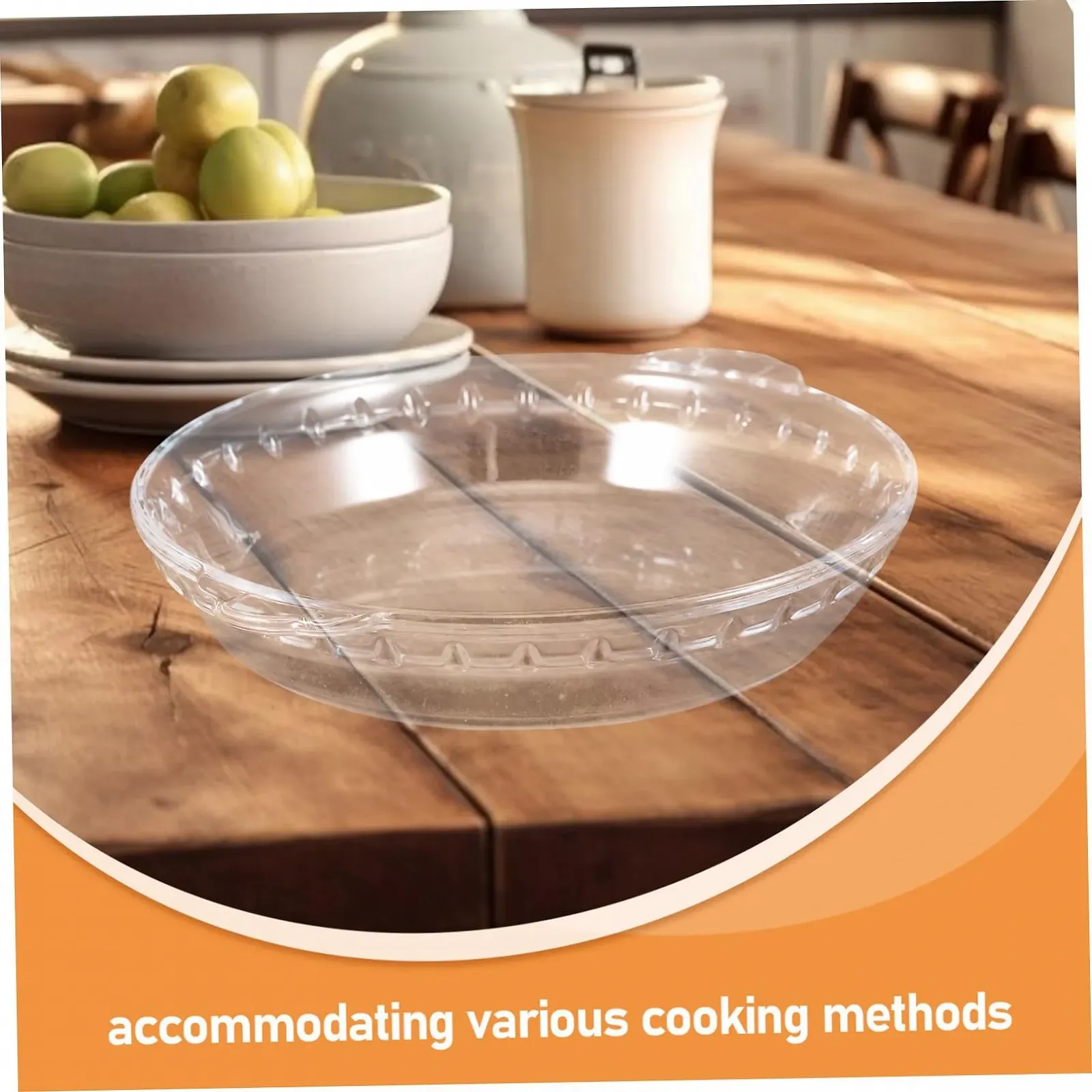 Форма для выпекания TOYANDONA стеклянная прозрачная для запеканки и сервировки, фото №7