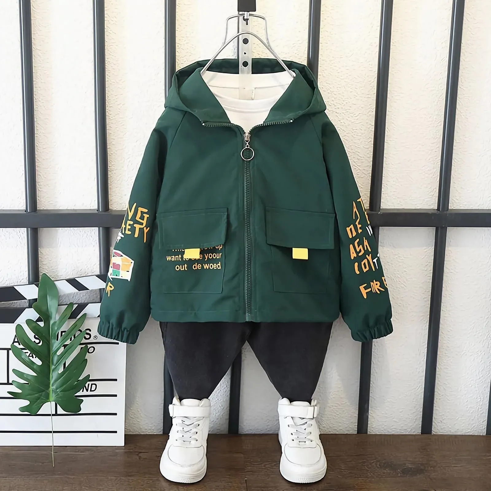 Переходная куртка L SERVER Ветровка для мальчиков с капюшоном, фото №7 Переходная куртка L SERVER Ветровка для мальчиков с капюшоном, фото №7