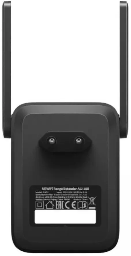 Расширение сигнала Xiaomi Mi WiFi Range Extender AC1200 / Black, фото №4 Расширение сигнала Xiaomi Mi WiFi Range Extender AC1200 / Black, фото №4