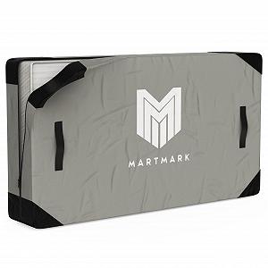 Чехол для матраса MartMark для переезда и хранения, односпальный, 110 x 210 x 35 см, водонепроницаемый, толстый, на молнии, с усиленными ручками - Фото 1