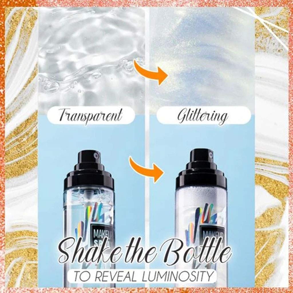 Спрей для фиксации макияжа Профессиональный Фиксирующий Спрей Водостойкий Потозащитный Долговечный Контроль Жира Увлажняющий Легкий Спрей-Текстура, фото №5