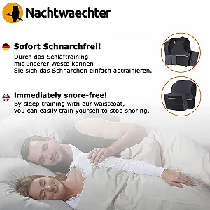Жилет для сну Nachtwaechter Засіб проти хропіння Розмір L/XL synthetic.ua - Фото 1