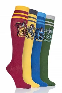 Гольфы SockShop Женские Harry Potter House Badge Хлопковые, набор 4 пары - Фото 1