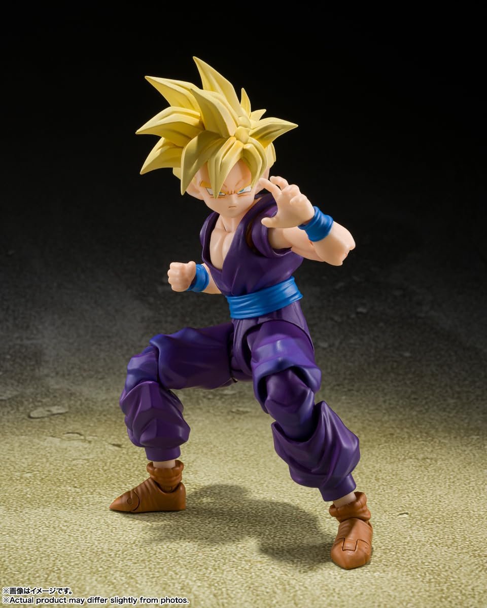 Фігурка Action Dragon Ball Z Super Saiyan Son Gohan Bandai Spirits S.H.Figuarts, фото №7